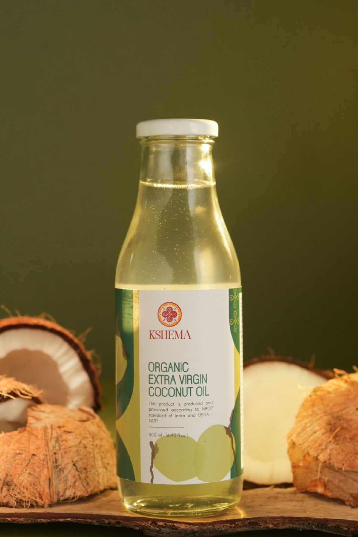 Kshema Organic Extra Virgin Coconut Oil